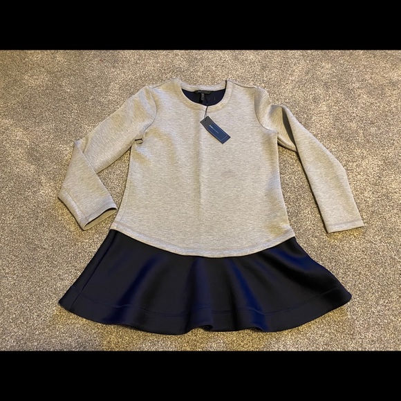 BCBGMAXAZRIA Genesa Color Block Dress Medium NWT - Picture 4 of 9